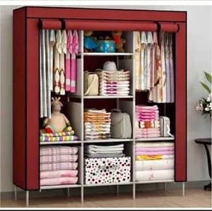 Modern Fabric Wardrobe Closet 175cm