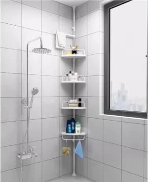 Adjustable Bathroom Corner Shelf