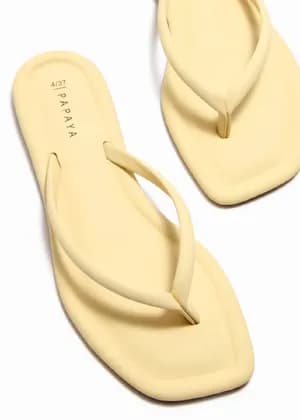 PAPAYA toe post sandal