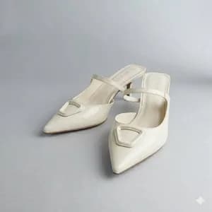 MAX slip-on pointed toe sandals stiletto heels