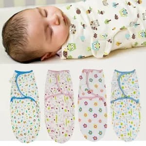 Newborn Swaddle Receiving Blanket (80cm × 80cm)