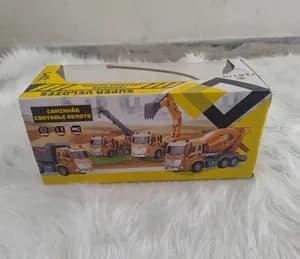 Excavator with remote control
