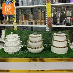 3-Piece Ceramic Serving Bowl Set