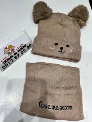 baby hat and scarf