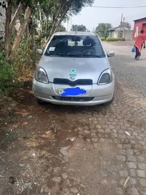Silver Toyota Hatchback Car