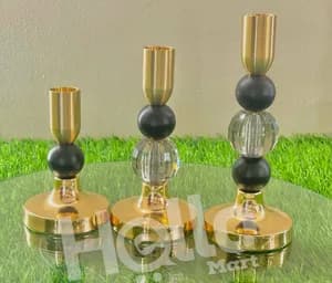 Elegant Decorative Candle Holders Set
