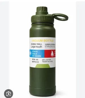 stainless still water bottle
