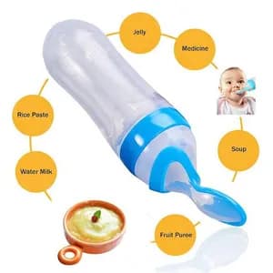 Silcone Bottle Spoon Feeder