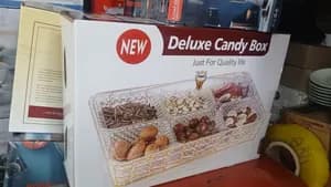 Deluxe Acrylic Candy & Nut Box