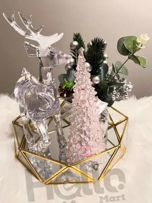 Battery Operated Christmas Decor Set