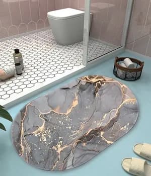 Non Slip Water Absorbent Bath Mat