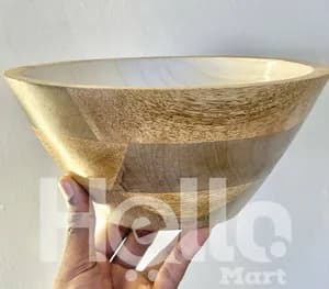 Wooden Mixing and Serving Bowl