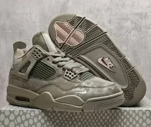 Jordan 4 Brick by Brick Army Green