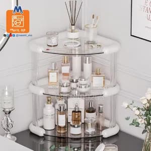 Luxury Corner Skincare Organizer Shelf