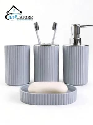 4-Piece Bathroom Accessory Set
