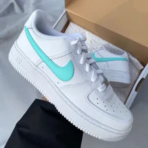 Nike Air Force 1 Low Washed Teal