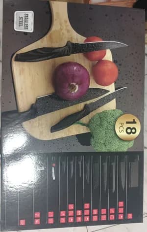 18 pc Knife Set