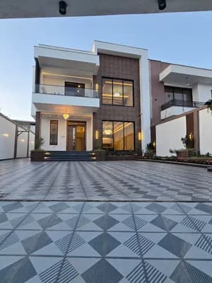 Modern G+2 Residential House 9 Bedrooms