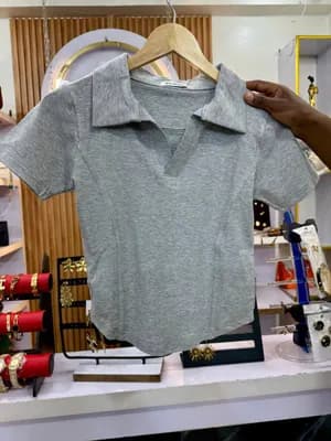Women's Short Sleeve Polo Top