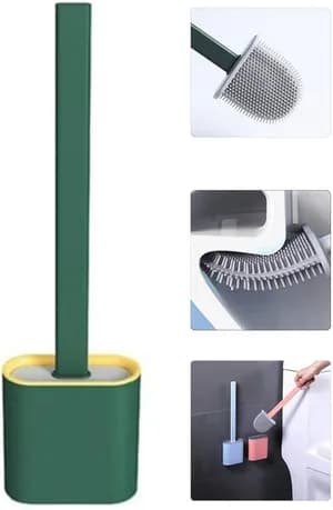 Toilet Cleaning Silicon Brush