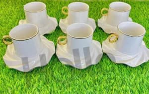 Ceramic Milk and Tea Cup Set