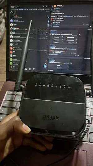 D-Link DSL-124 Wireless Router