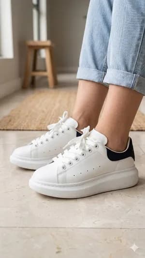 Alexander Women's White Sneakers