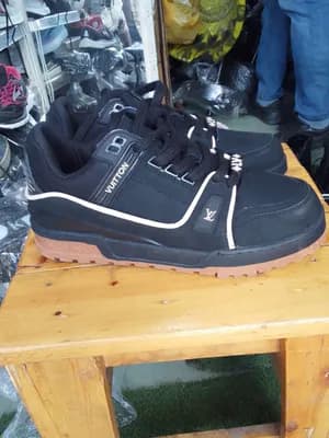 LB Leather Black Sneakers Size 43
