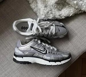 Nike P6000 Metallic Silver Unisex Sneakers