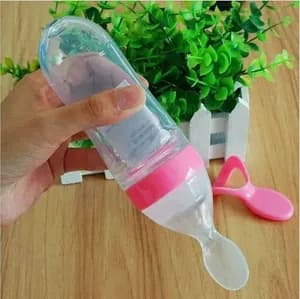 Silcone Bottle Spoon Feeder