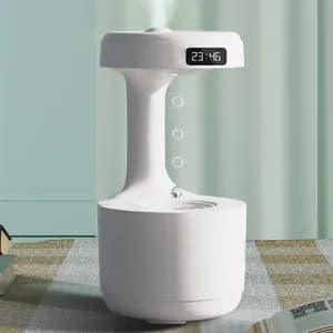 Anti Gravity Humidifier with Clock