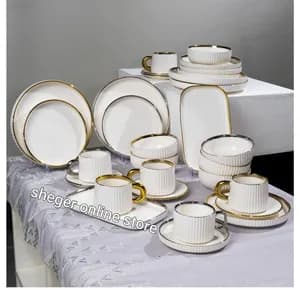 32Pc Ceramic Dinner Set