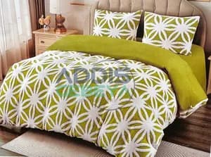 3-Piece Sherpa Fleece Comforter Set