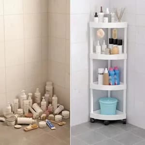Corner Shelf 4 Tier