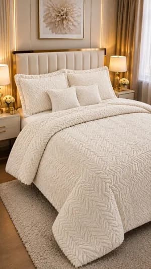 Seven (6) Pcs Comforter set
