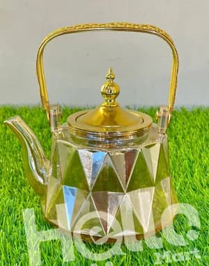Heat-Resistant Glass Teapot with Filter