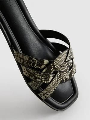 Primark Faux Leather Weave Sandals