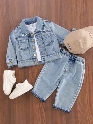 Casual Boys Two Piece Set Outfit