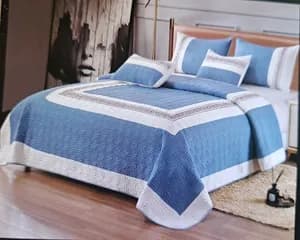 3pcs Cotton Bed Spread Set