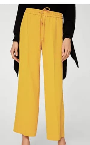 Mango Draw String Pants Size M