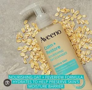 Aveeno Calm + Restore Nourishing Oat Cleanser