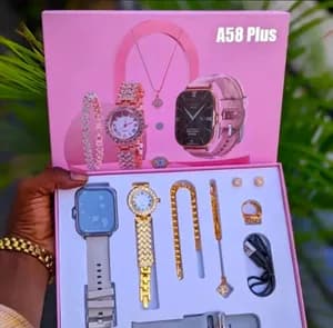 A58 Plus Smart Watch Set