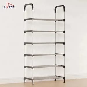Aluminum 6-Layer Shoe Rack