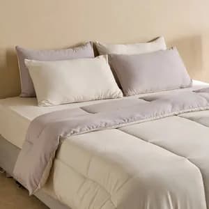 Home Box Sleep Ease 6-Piece Reversible Comforter Set