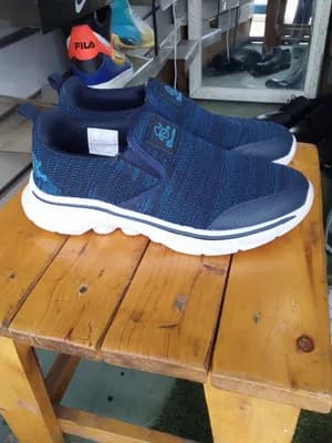 Blue Slip-On Sneakers Size 40