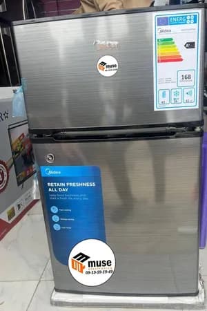 Midea 134 Double Door Refrigerator