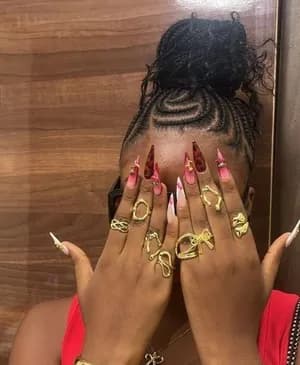 11pcs set rings