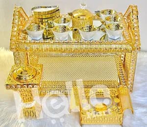 Large Saudi Coffee Rekebot Set