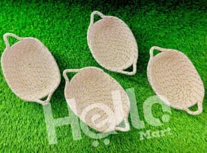 Woven Snack Serving Baskets