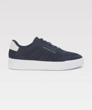 Tommy Hilfiger Leather Textile Sneakers